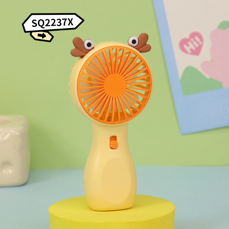 Portable Hand Fan in Cute Dog Design Bowlift