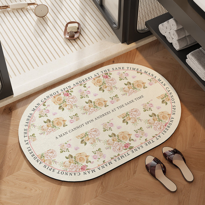 Decorative Floral Area Rug
