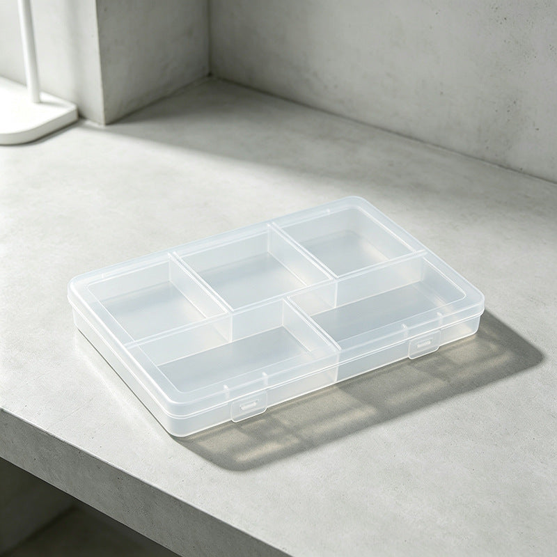 Multi-Compartment Storage Organizer Box Bowlift