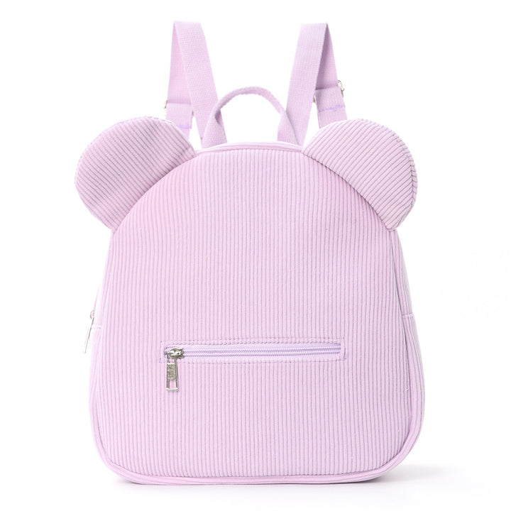 Plush Backpack with Animal Ears Bowlift