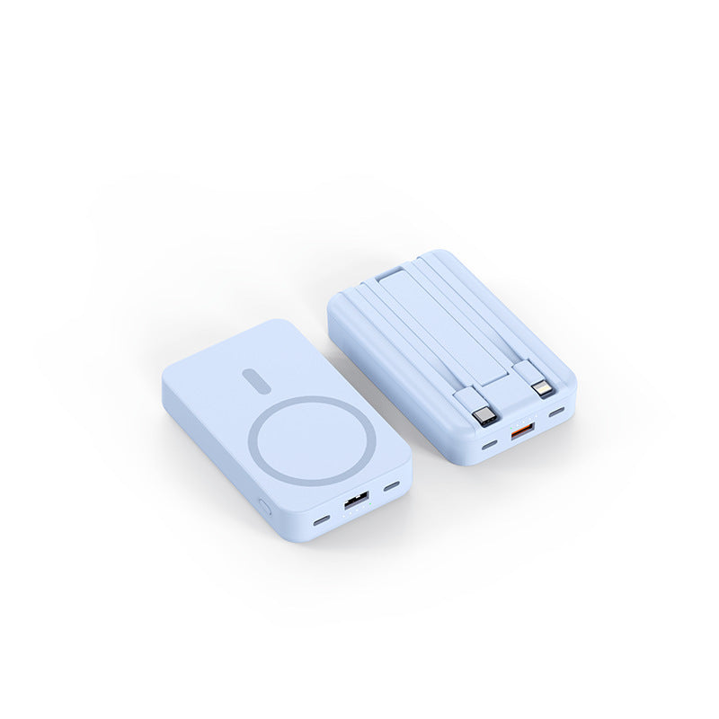 Compact power bank with modular fast charging function Bowlift