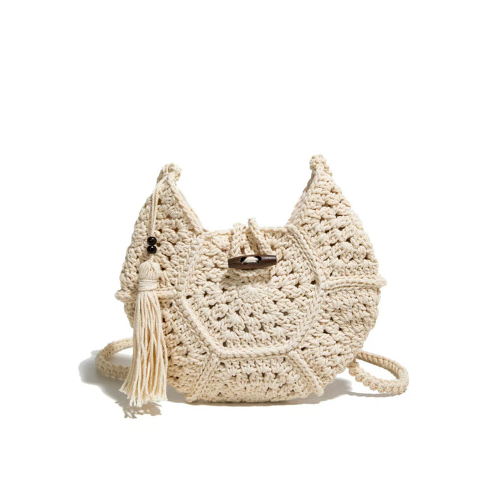 Hand-knotted shoulder bag Bowlift