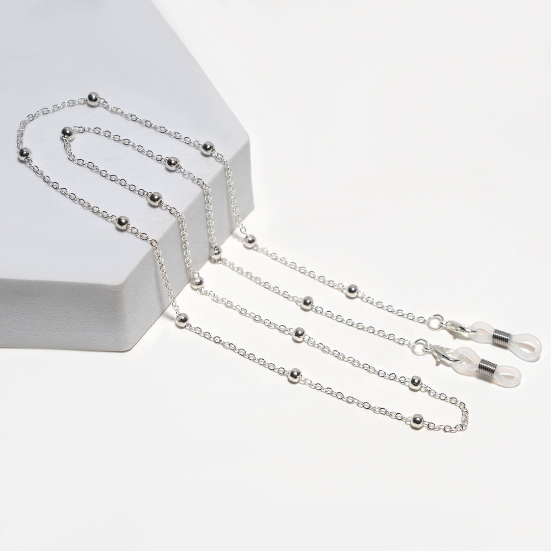 Beaded Eyewear Chain with Secure Clasps Bowlift