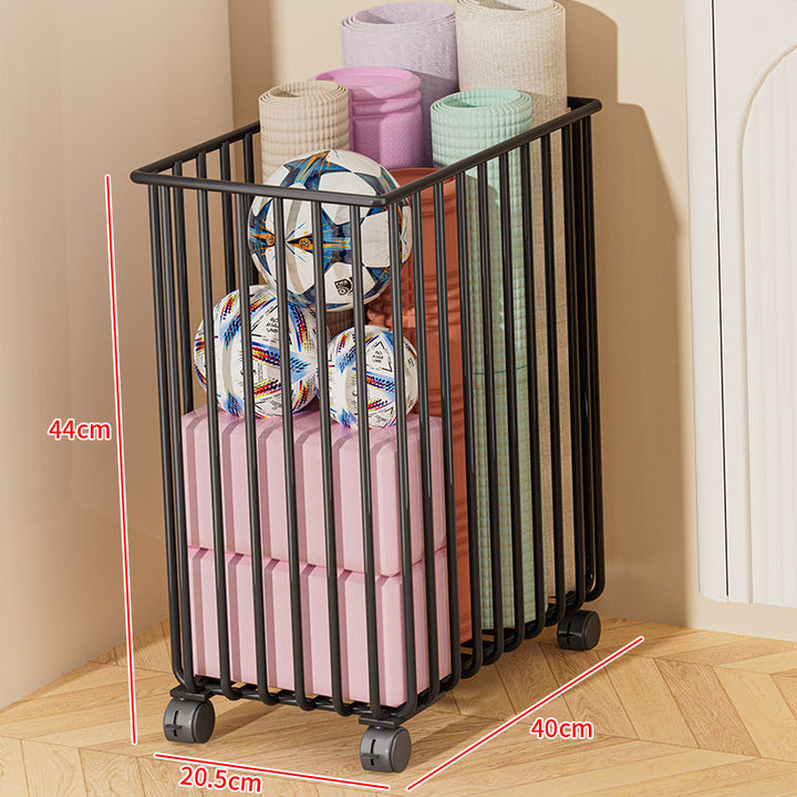 Versatile Rolling Storage Cart with Dividers Bowlift
