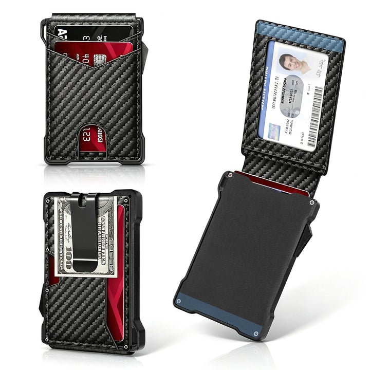 Carbon Fiber Slim Cardholder Bowlift