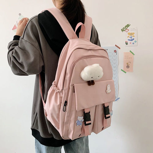 Versatile leisure backpack with multiple inner compartments Bowlift