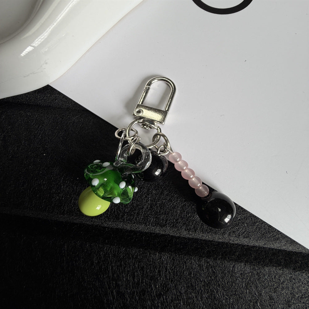 Playful Decorative Charm Keychain Bowlift