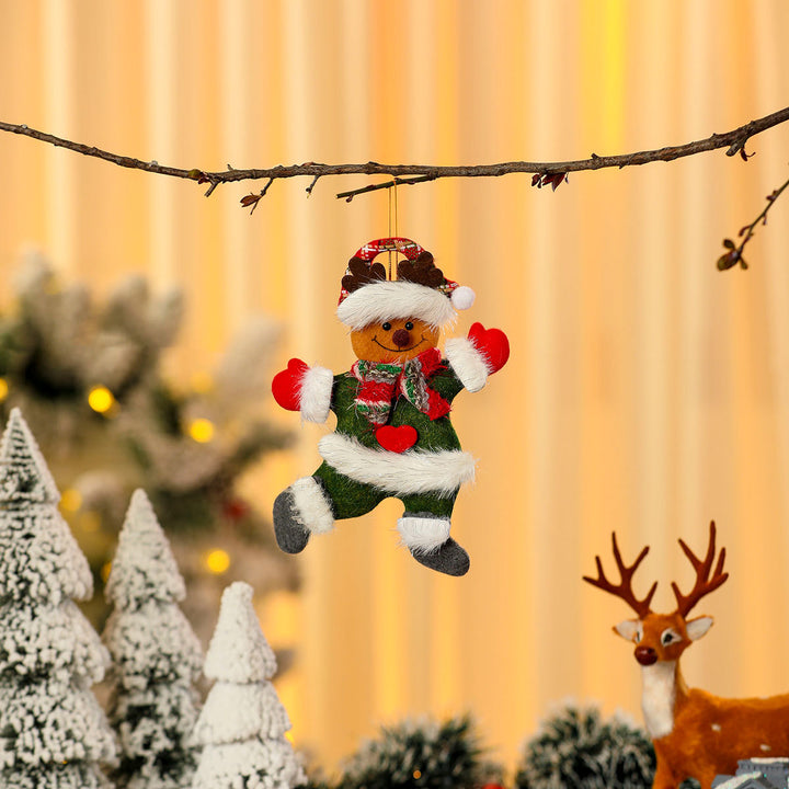 Festive Santa Claus Ornament Bowlift