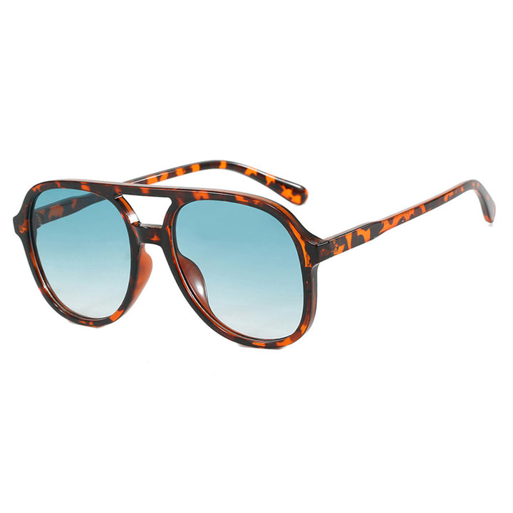Women's sunglasses with elegant tortoise pattern and UV protection Bowlift