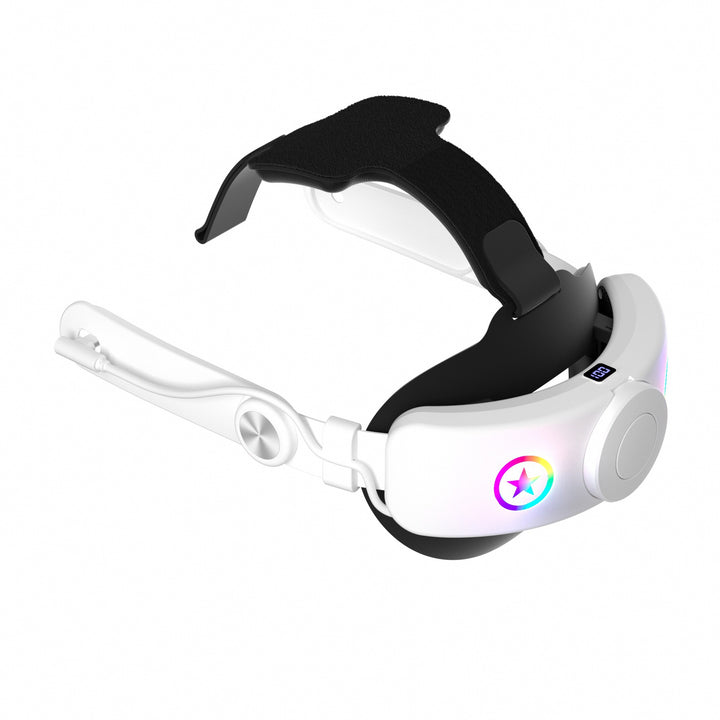 VR-Headset with Adjustable Wearing Comfort and Rgb Led Lighting Bowlift