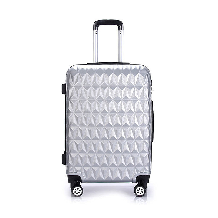 Unisex Textured Hard Shell Cabin Suitcase Bowlift