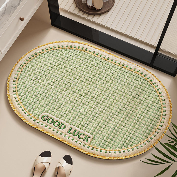 Inspirational Quote Bath Mat