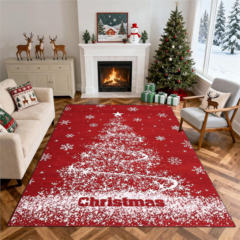 Christmas-Themed Area Rug Bowlift