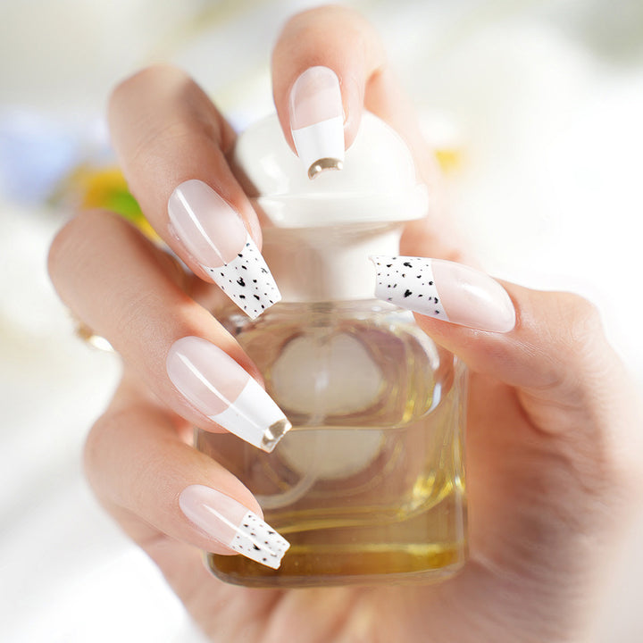 French Tip Decorative Nail Set Bowlift