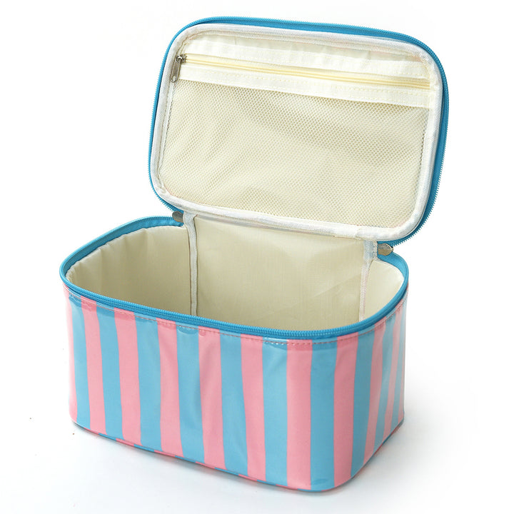 Cosmetic Organizer with Practical Carry Handle Bowlift