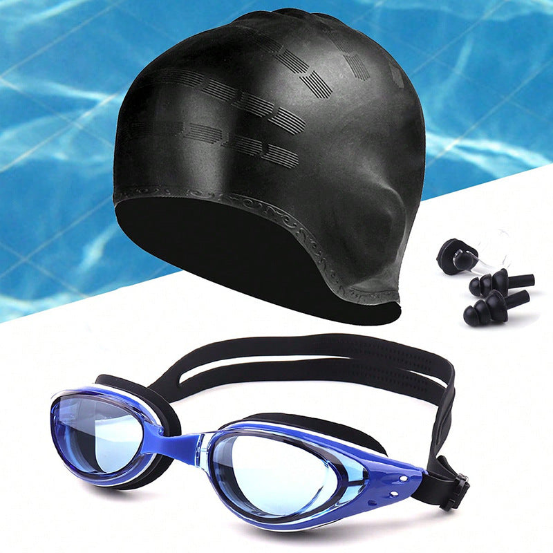 Swim set with breathable cap and optimal seal Bowlift