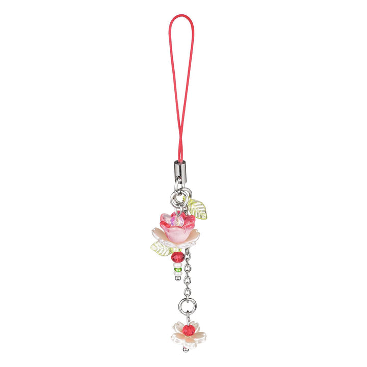 Decorative Floral Charm Keychain Bowlift