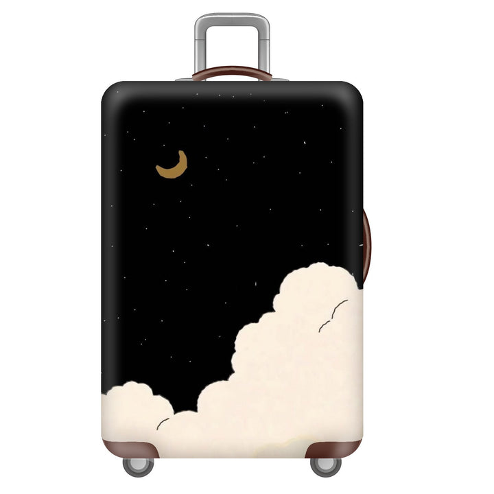 Unisex Hard Shell Suitcase with Inspiring Cityscape Bowlift