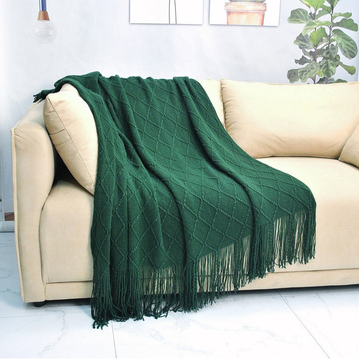 Cozy Knitted Blanket