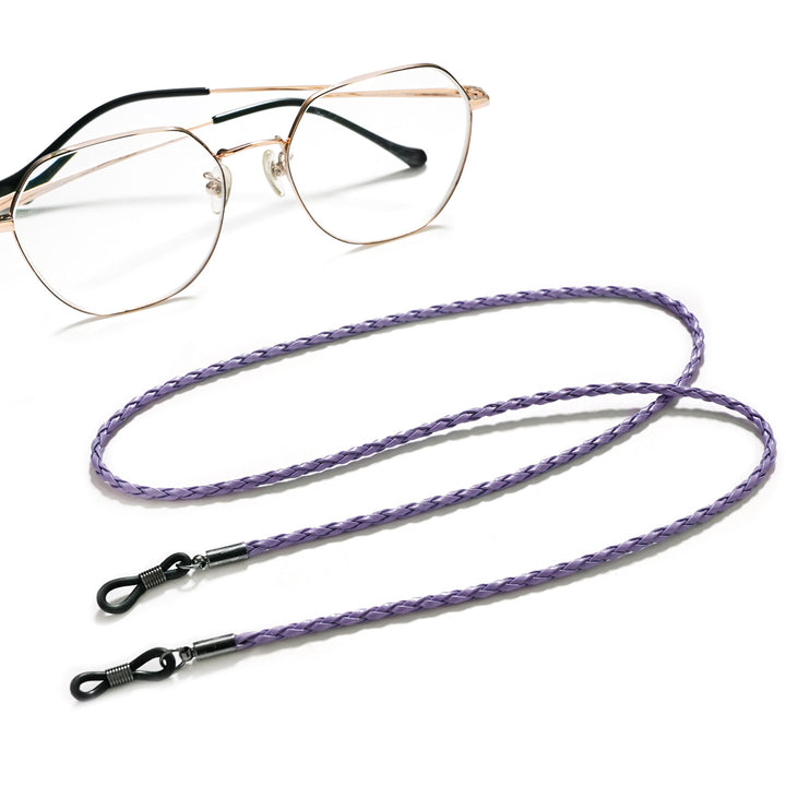 Woven Leather Eyewear Retainer Strap Bowlift
