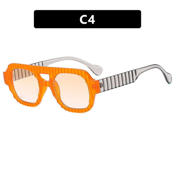 Women's geometric sunglasses with sophisticated structural design Bowlift