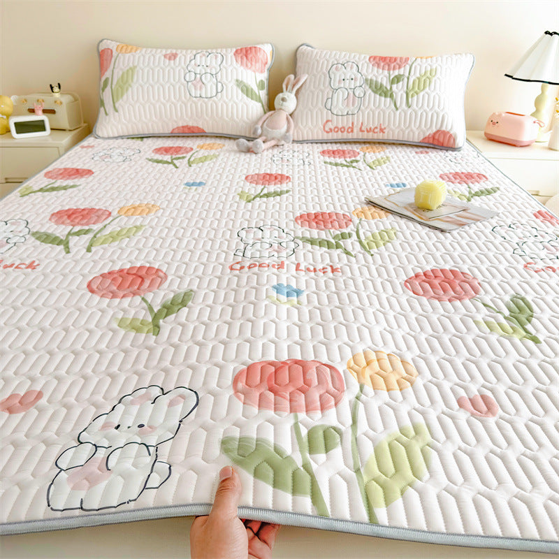 Playful Rainbow Mattress Protector