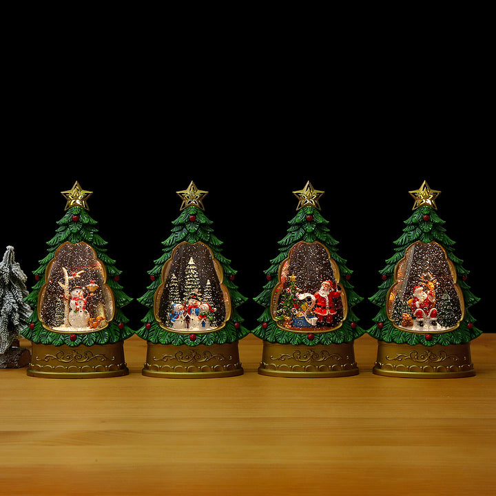Christmas tree snow globe Bowlift