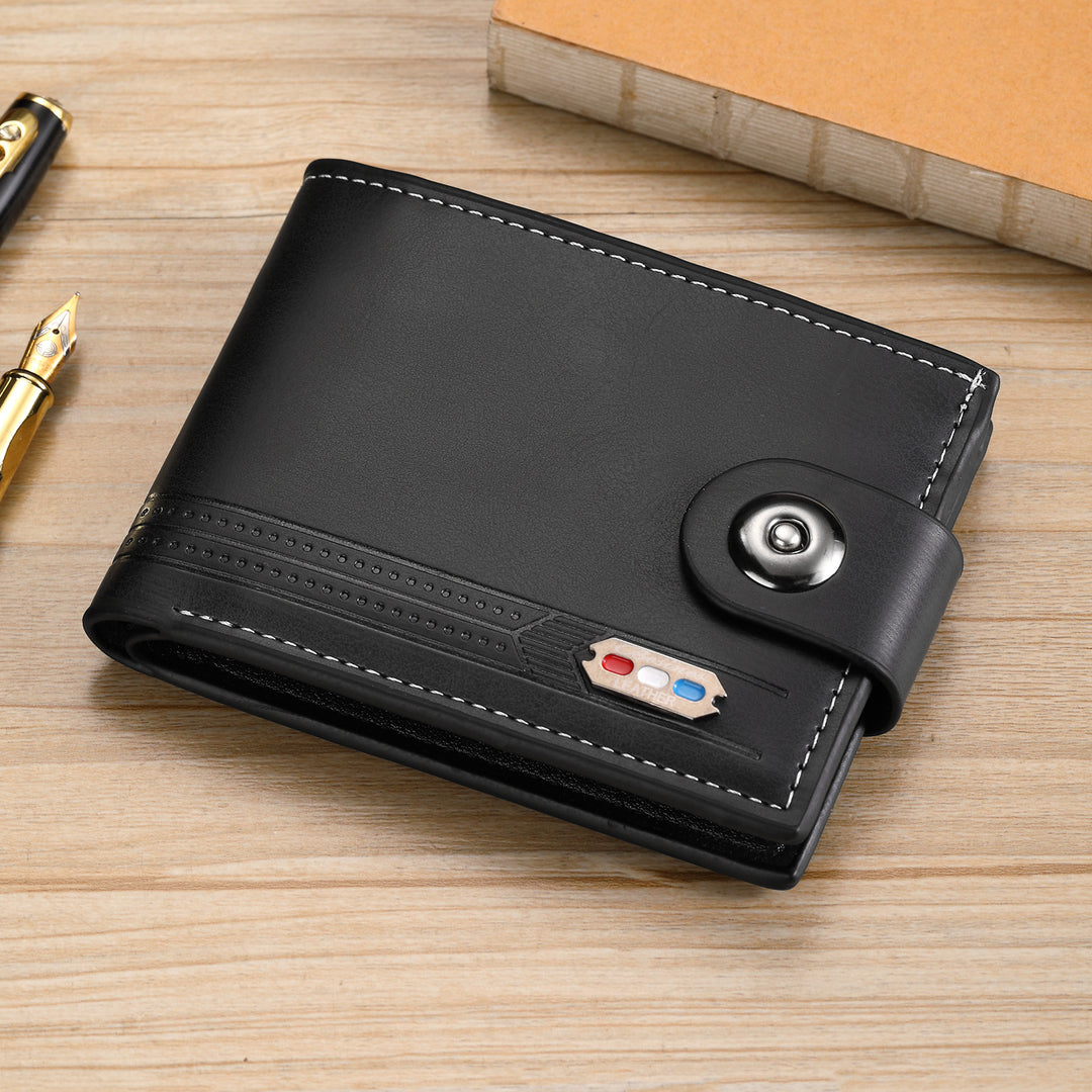 Premium Leather Bi-Fold Wallet