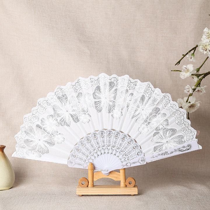 Ladies elegant lace fan Bowlift