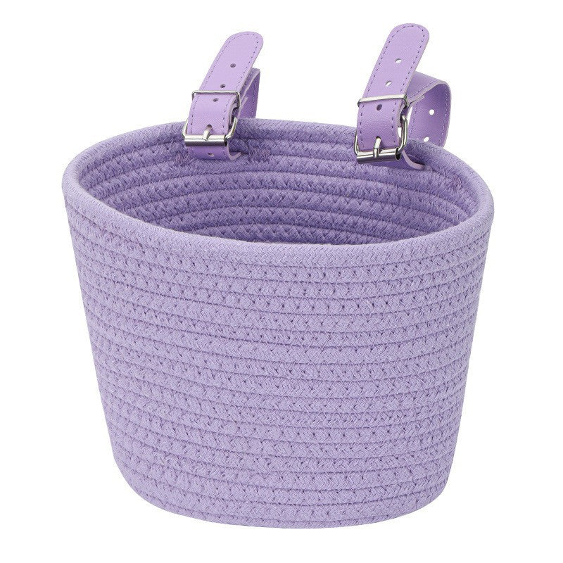 Decorative Woven Storage Tote Bowlift