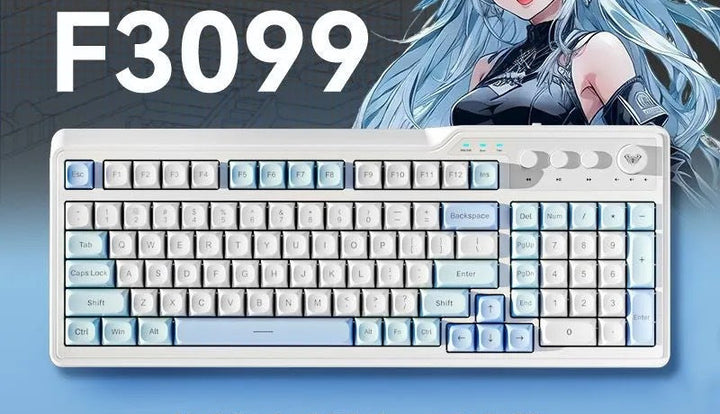 Wireless RGB Gaming Keyboard Bowlift