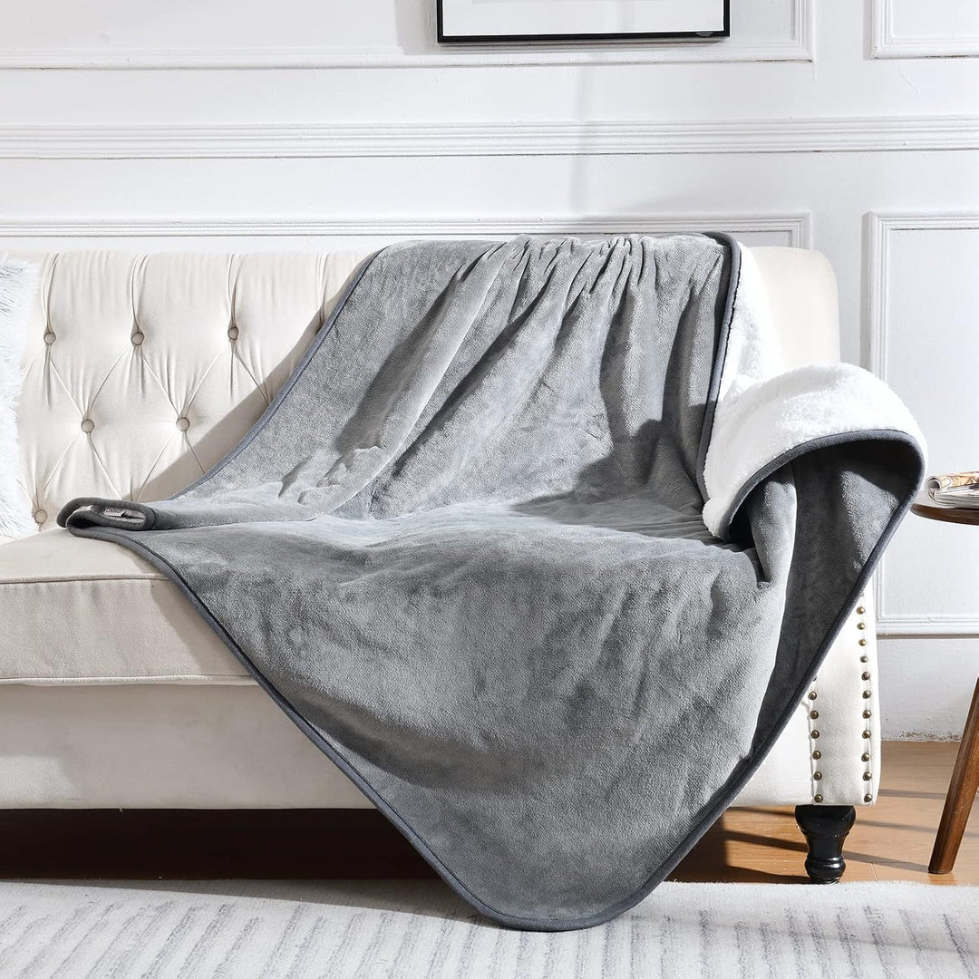 Ultra-Plush Sherpa Lined Blanket Bowlift