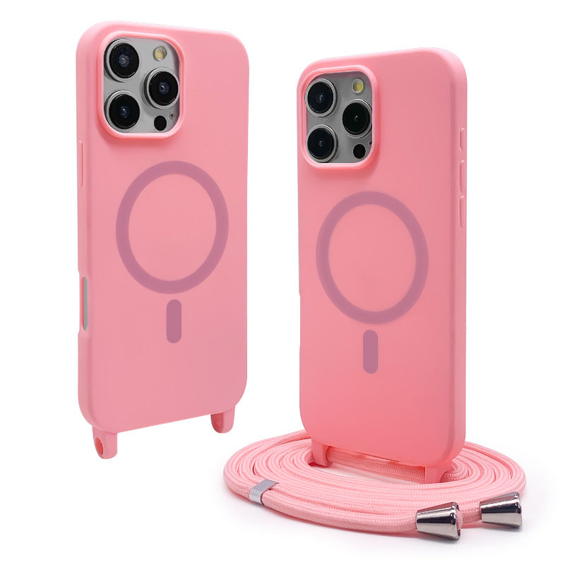 Magnetic Protective Phone Case with Adjustable Strap Bowlift