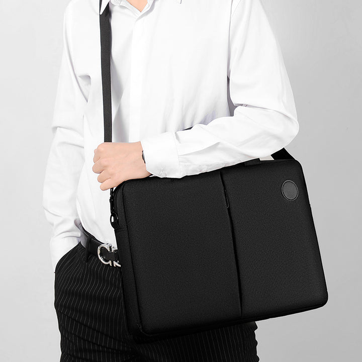 Professional Multi-Compartment Laptop Briefcase Bowlift