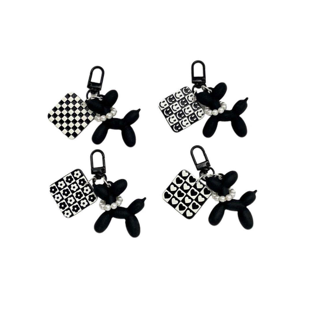 Creative Balloon Dog Charm Keychain Bowlift