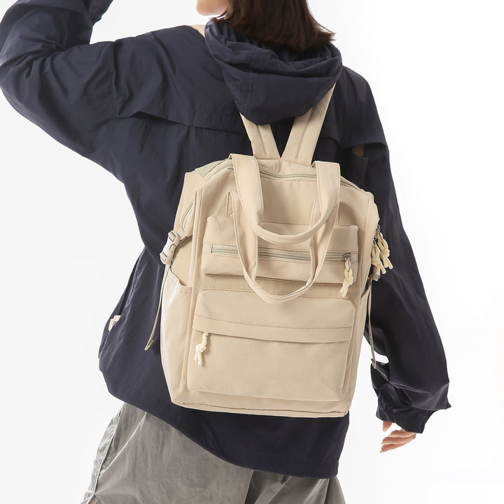 Multi-Compartment Versatile Travel Backpack Bowlift