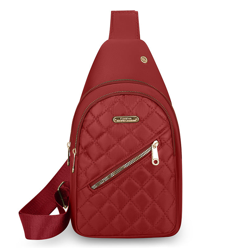 Quilted Sling Backpack Bowlift