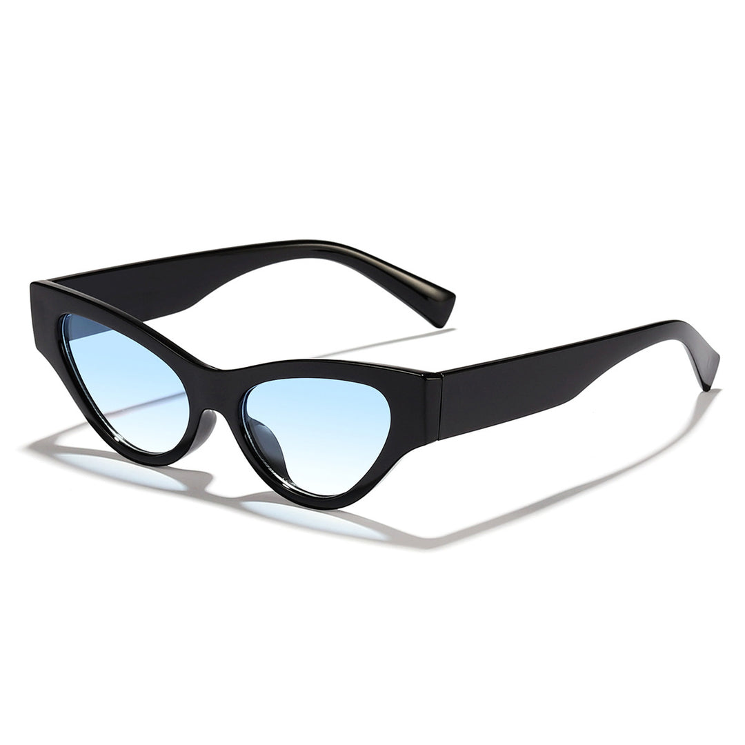Women Cat-Eye Sunglasses with elegant, transparent frame and UV protection Bowlift