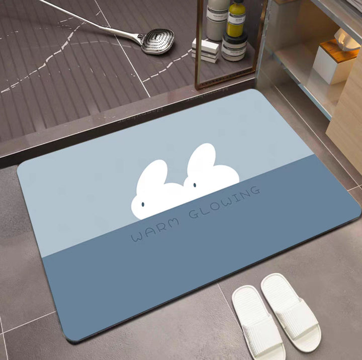 Non-Slip Bathroom Mat Bowlift