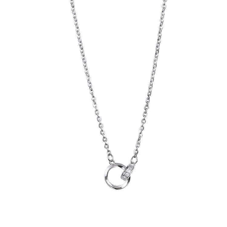 Modern Minimalist Link Necklace Bowlift