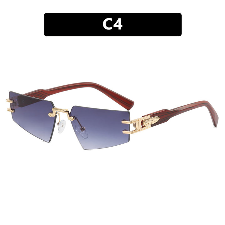 Women's fashionable sunglasses with elegant square frame construction and luxurious details Bowlift