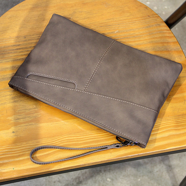 Elegant Clutch Made of High-Quality Faux Leather Bowlift