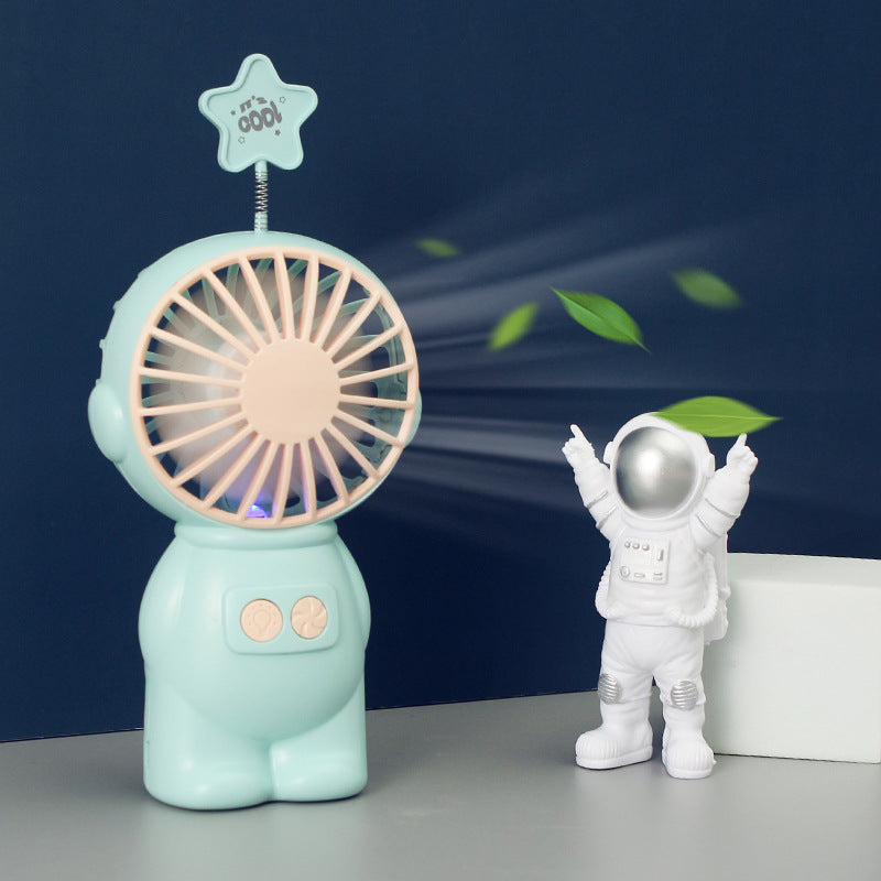 Women Portable Hand Fan in Playful Figure Design Bowlift