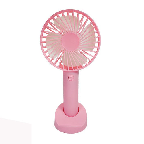 Unisex portable hand and table fan with rechargeable battery, quiet brushless motor, three speed settings, removable stand and safety grille Bowlift