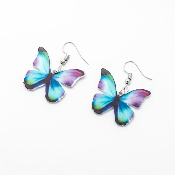Butterfly-Inspired Dangle Earrings Bowlift 1786866777