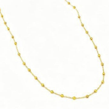 Beaded Chain Necklace Bowlift