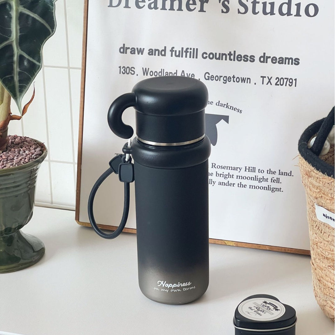 Women's Insulated Drinking Container with Cheerful Design Bowlift