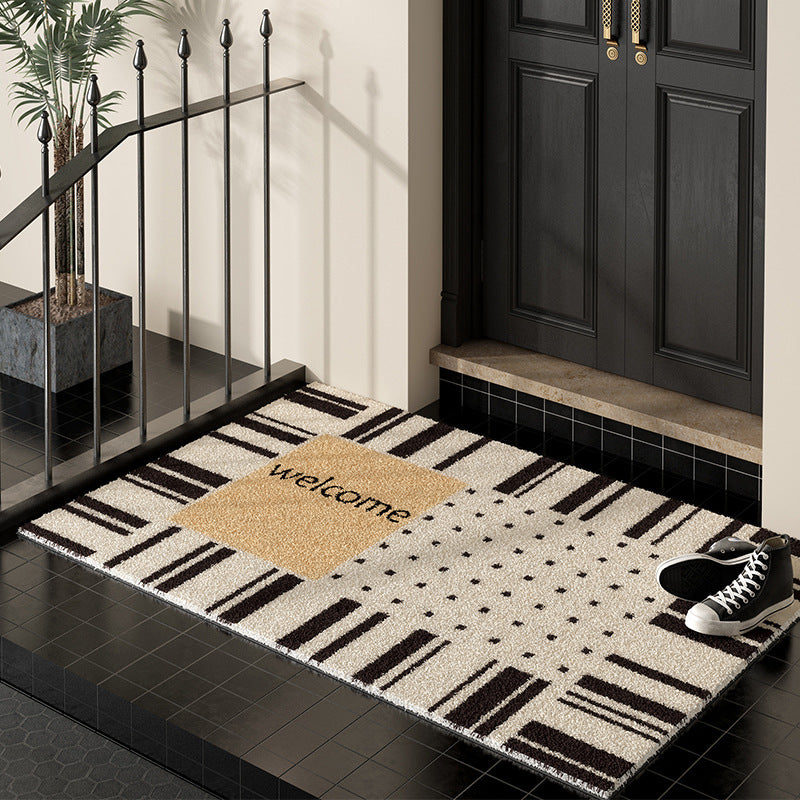 Textured Welcome Entry Mat