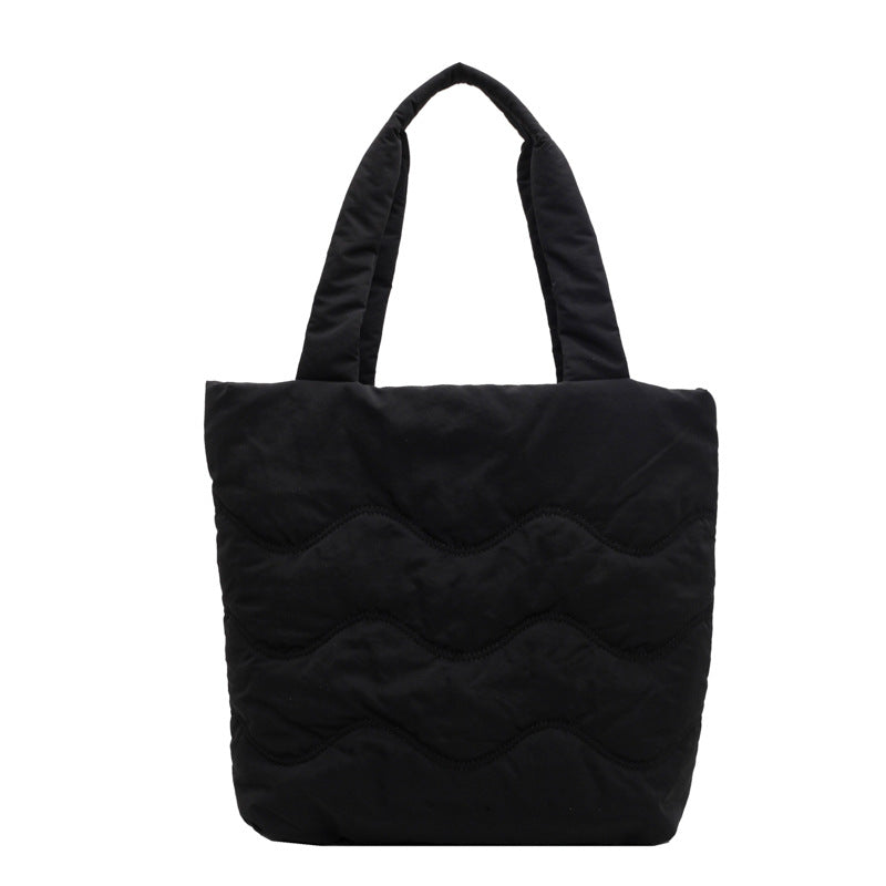 Quilted Everyday Tote Bag Bowlift