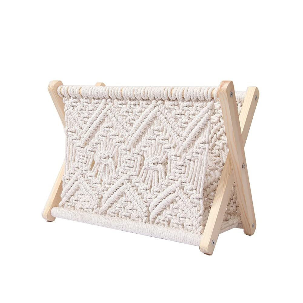 Decorative Macrame Storage Basket Bowlift